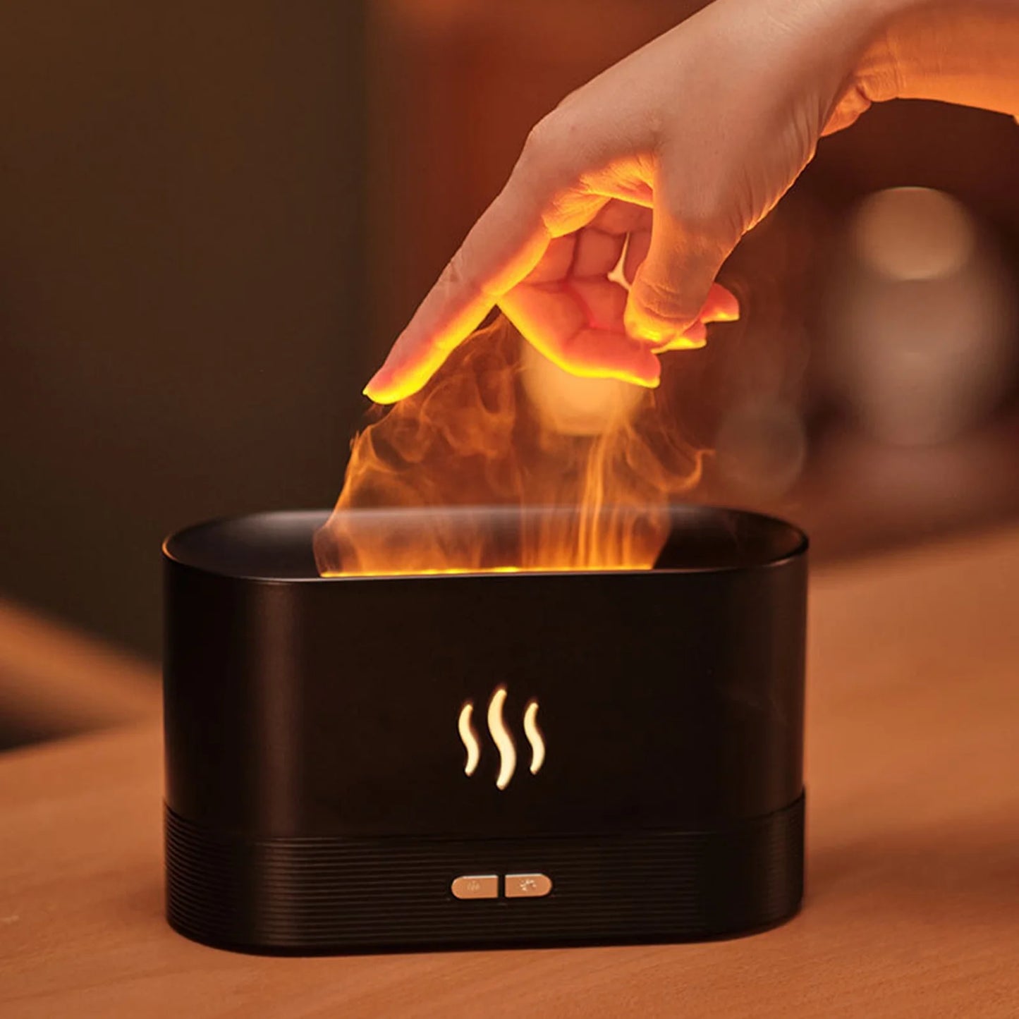 Flame Aromatherapy Diffuser (7 Colors)