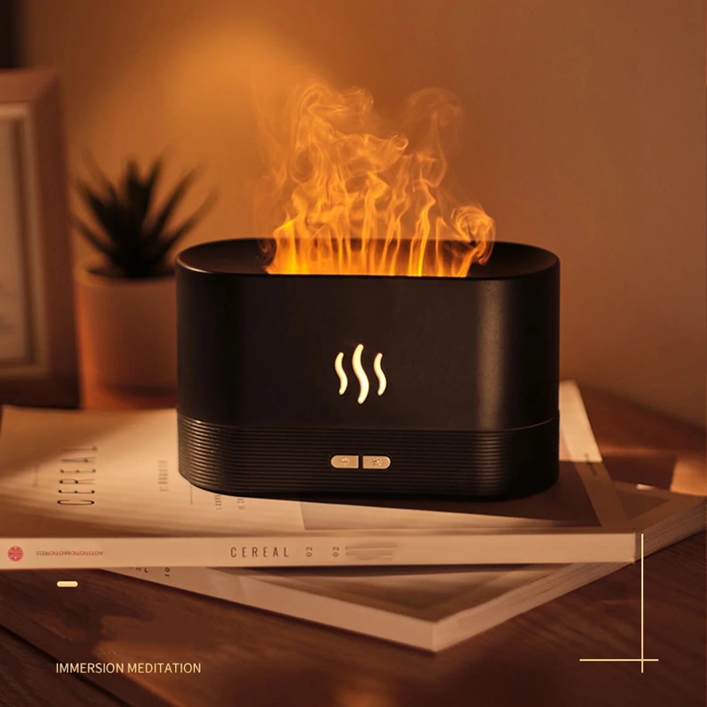 Flame Aromatherapy Diffuser (7 Colors)
